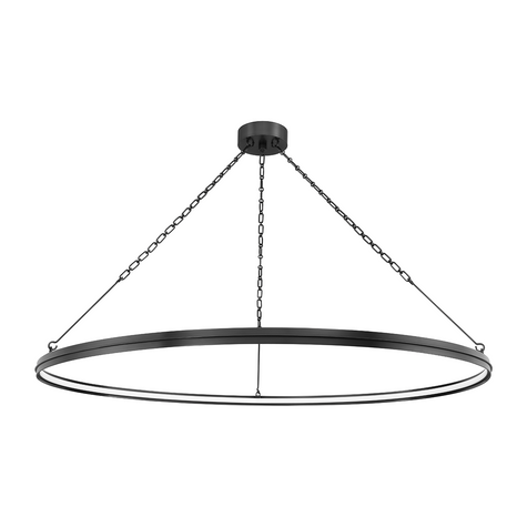 Hudson Valley Lighting Rosendale 1 Light 56 inch Chandelier Ceiling Light