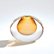 Global Views Amber Micro Bubble Vase