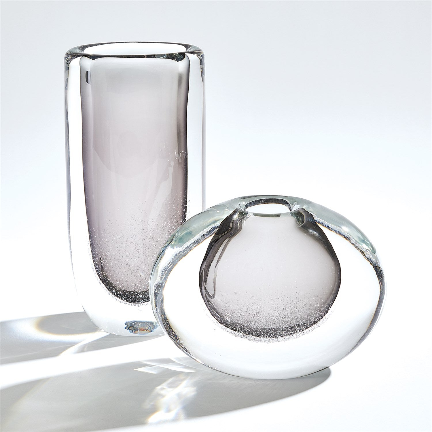 Global Views Grey Micro Bubble Vase