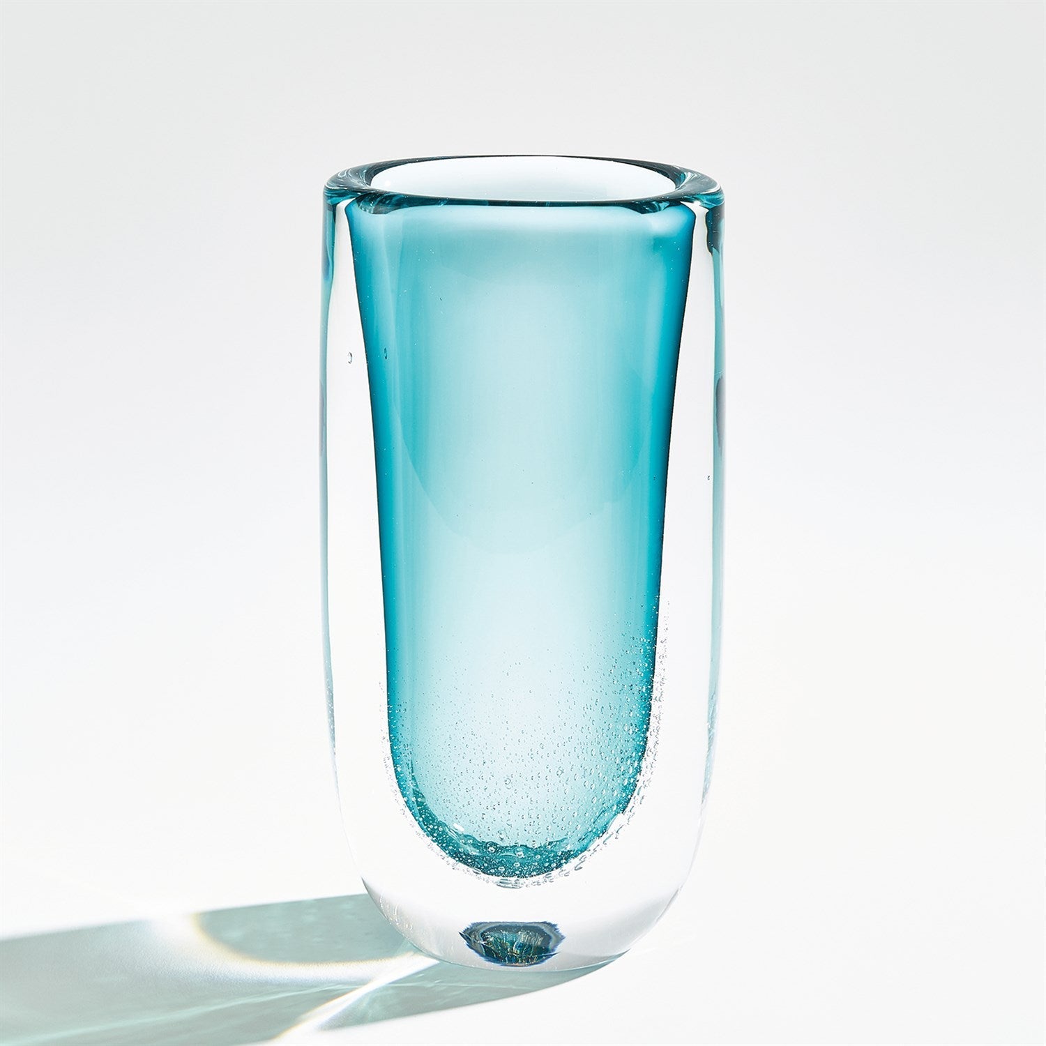 Global Views Azure Micro Bubble Vase