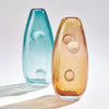 Global Views Azure Pom Pom Vase