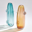 Global Views Azure Pom Pom Vase