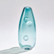 Global Views Azure Pom Pom Vase