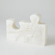 Global Views Alabaster Jigsaw Bookends - Set of 2
