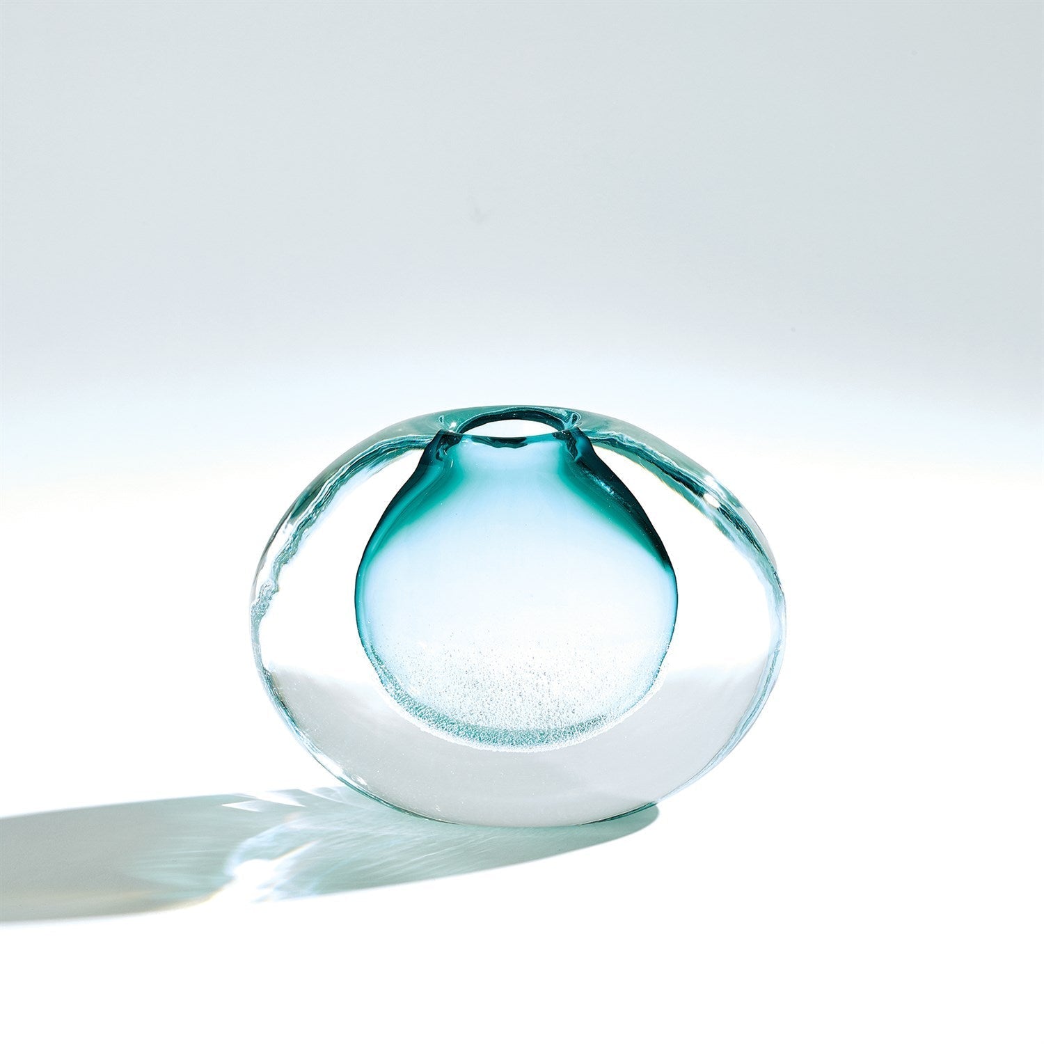 Global Views Azure Micro Bubble Vase