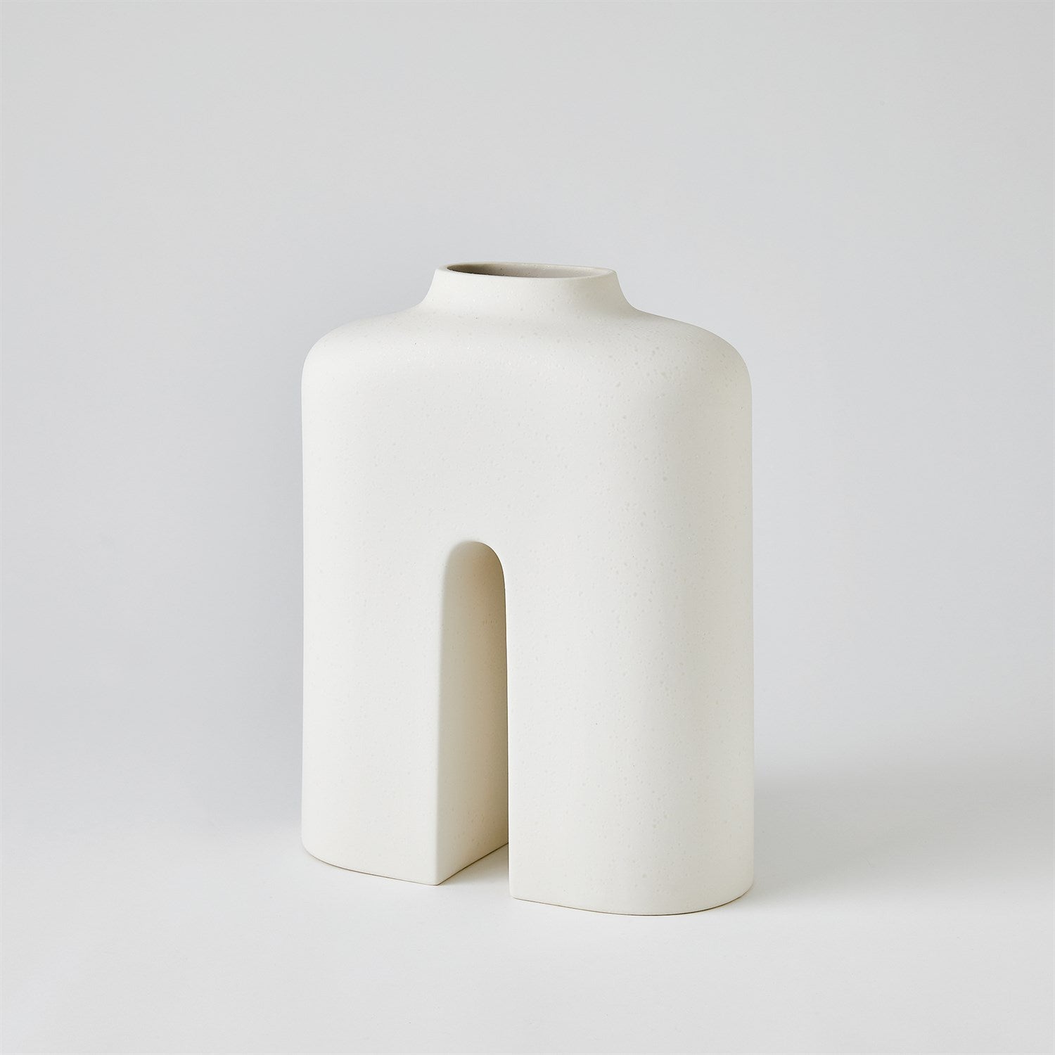 Global Views White Cream Guardian Vase