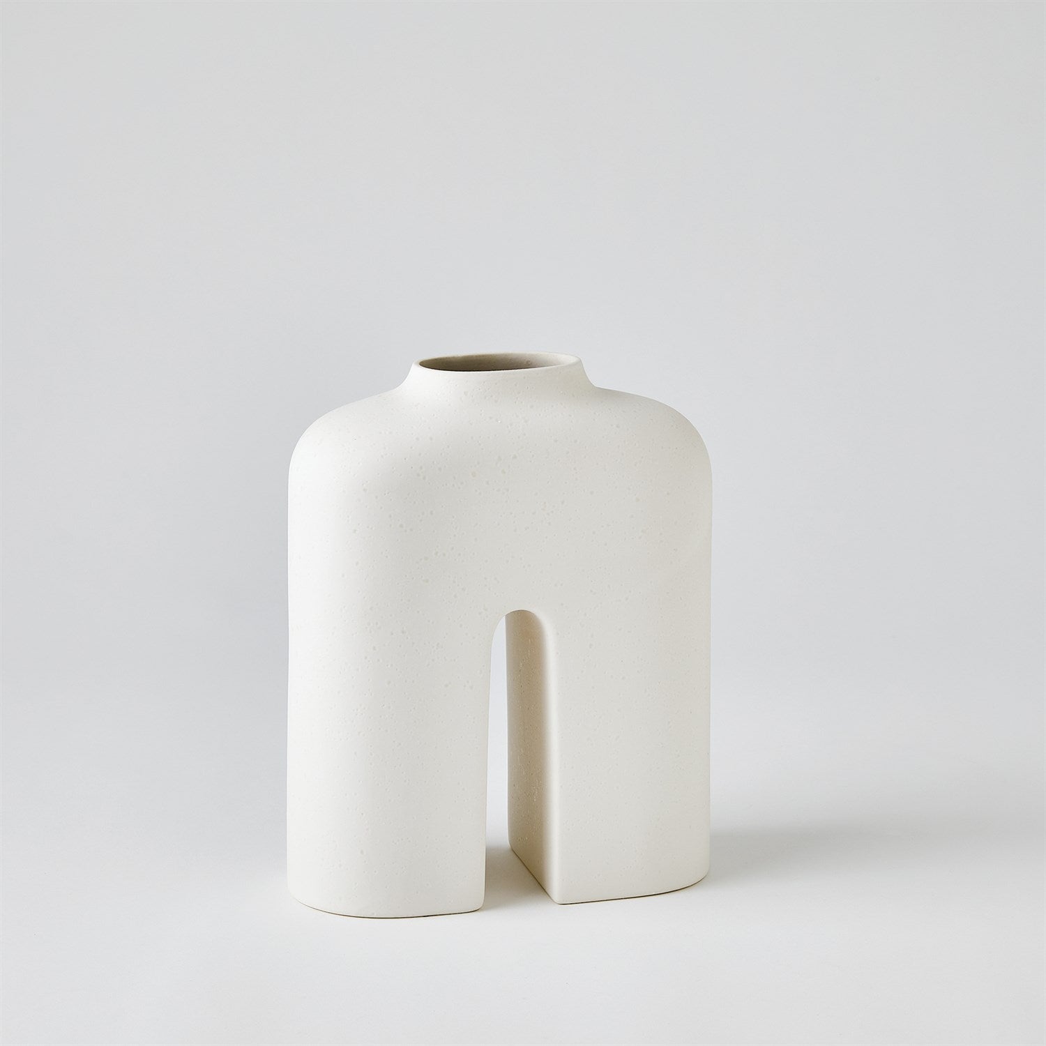 Global Views White Cream Guardian Vase