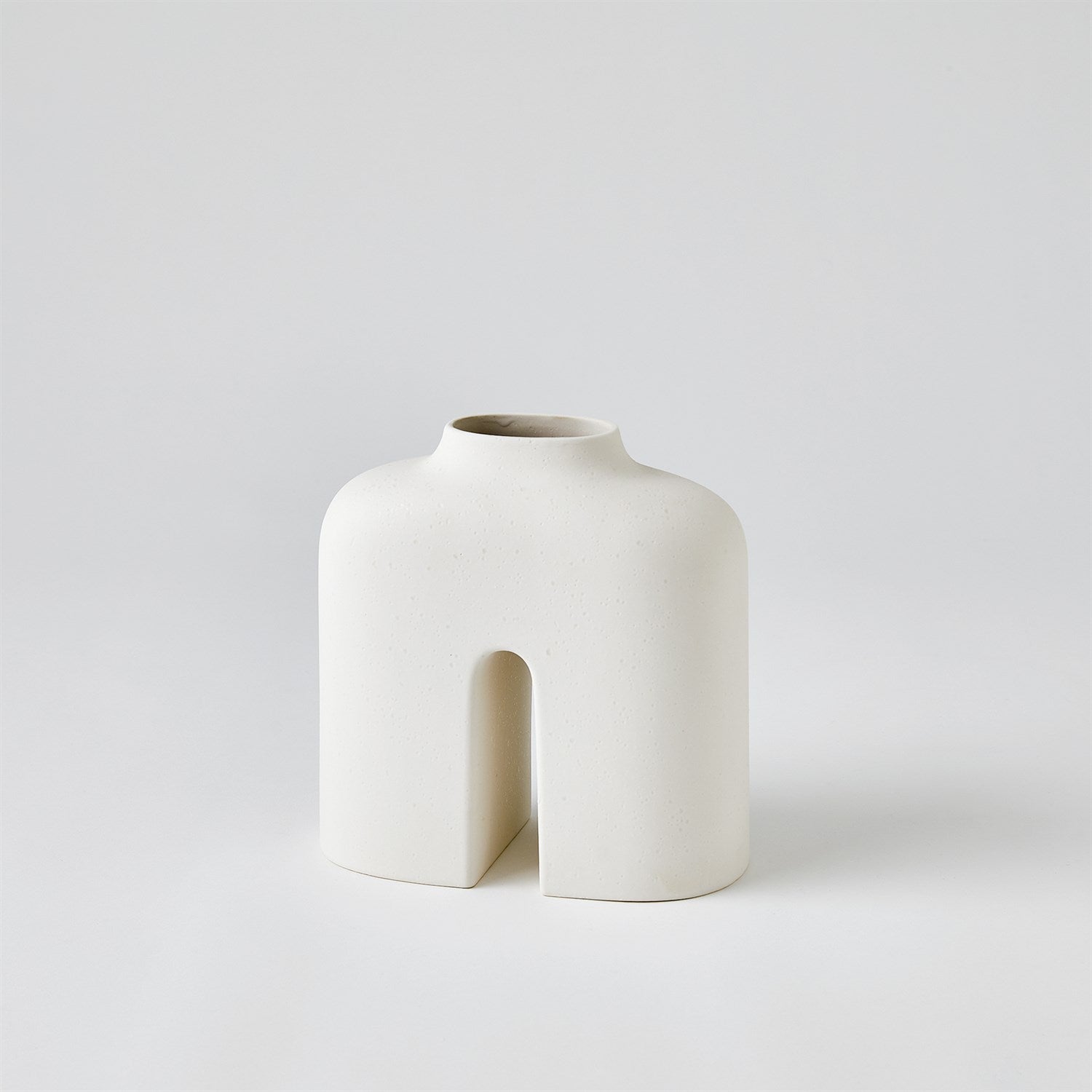 Global Views White Cream Guardian Vase
