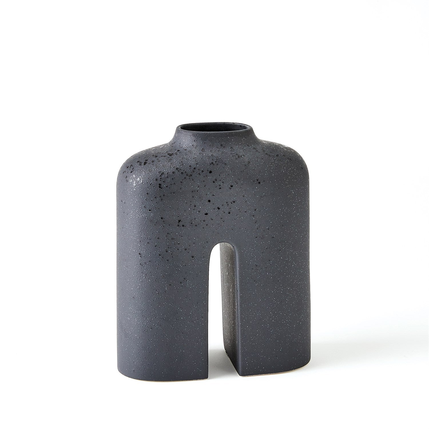 Global Views Black Guardian Vase