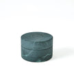 Global Views Black Green Cilindro Alabaster Box