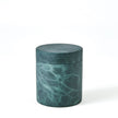 Global Views Black Green Cilindro Alabaster Box