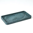 Global Views Black Green Raggio Alabaster Tray