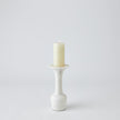 Global Views White Calyx Candle Holder
