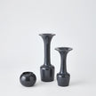 Global Views Black Calyx Candle Holder