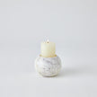 Global Views White Globe Candle Holder