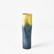Global Views Grey Yellow Indent Vase & Bowl