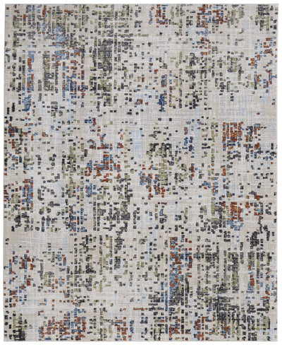 Feizy Sonora 39NVF Rug in Ivory/Multi