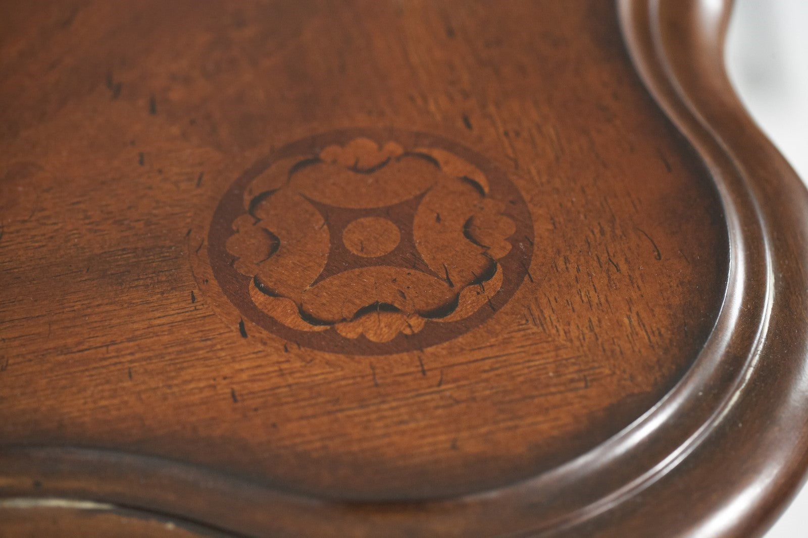 Michael Amini Villa Valencia Sideboard with Mirror - Classic Chestnut