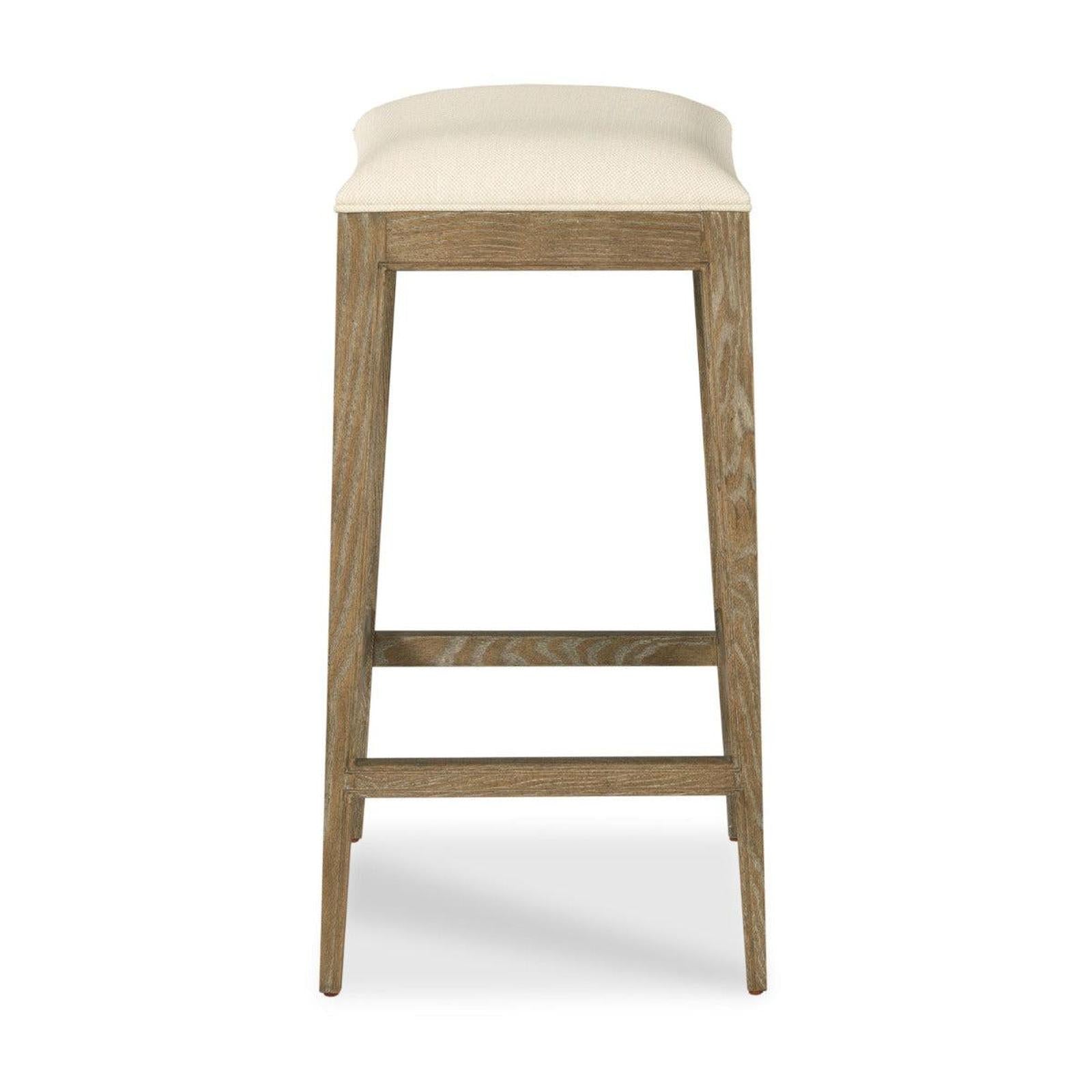 Woodbridge Furniture Saddle Seat Bar Stool