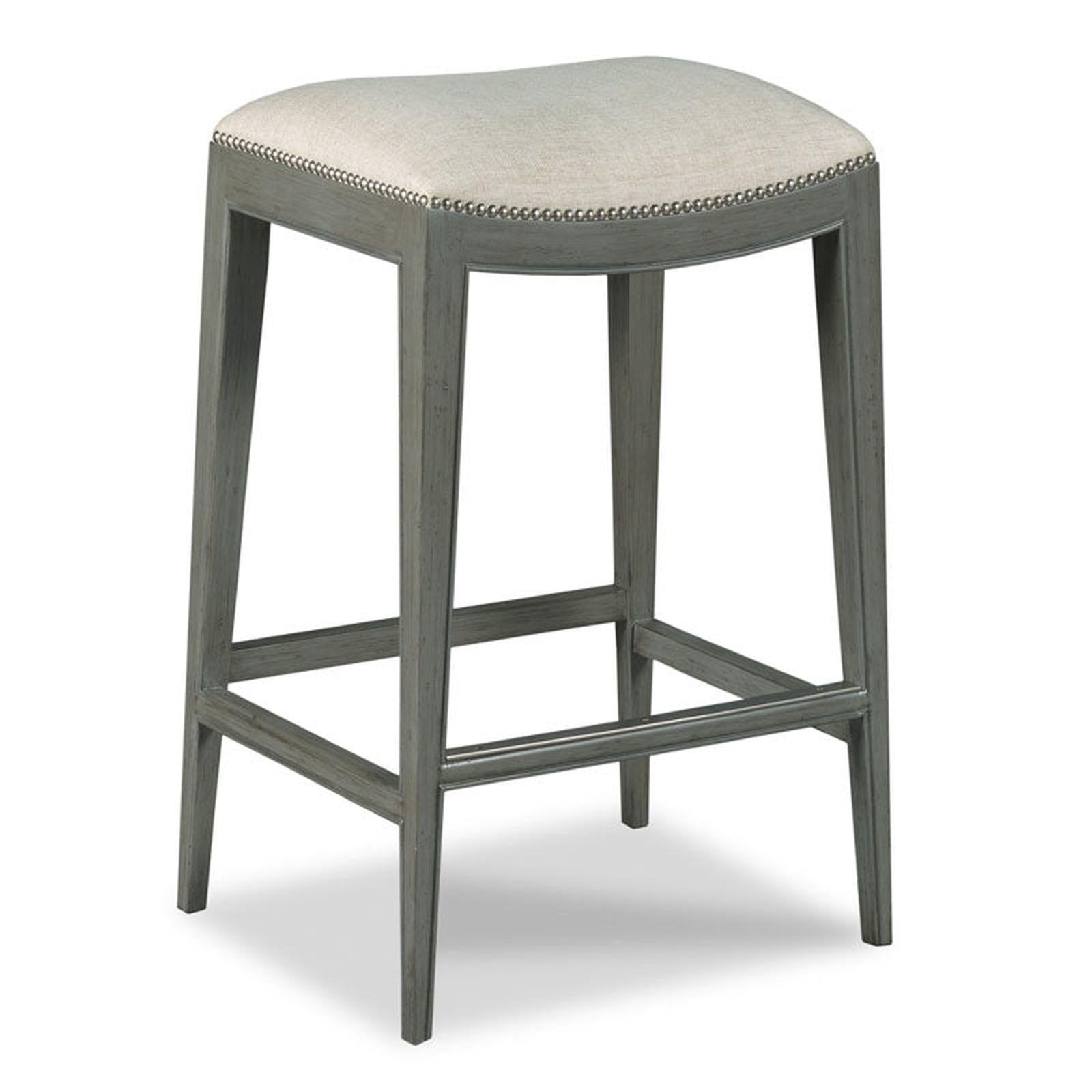Woodbridge Furniture Saddle Seat Bar Stool