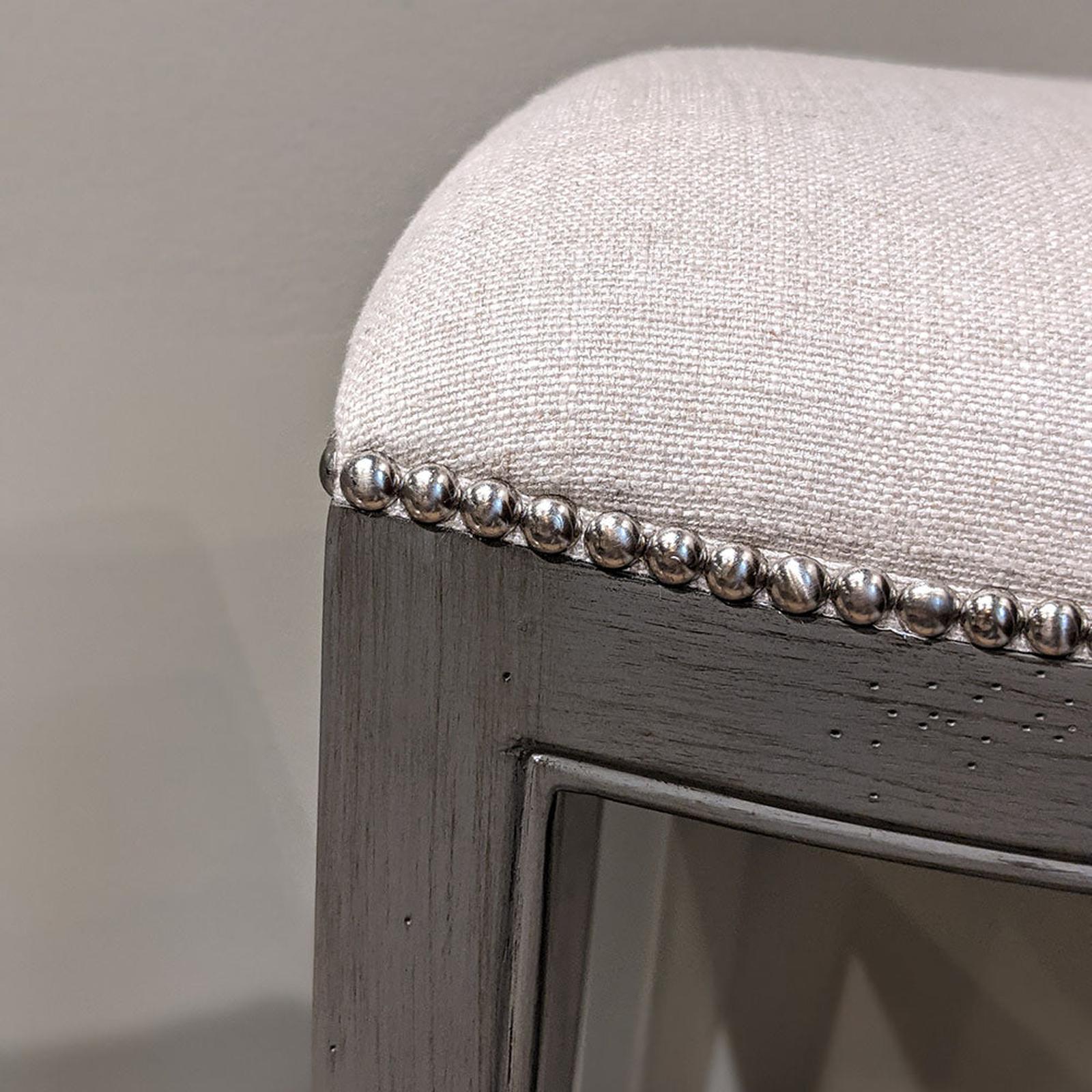 Woodbridge Furniture Saddle Seat Counter Stool