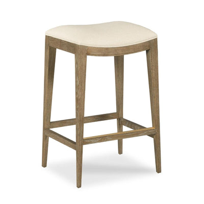 Woodbridge Furniture Saddle Seat Counter Stool