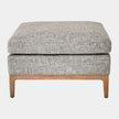 Global Views Laguna Gray Ottoman