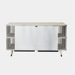 Global Views Arbor Whitewashed Finish Media Cabinet Clearance