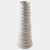 Global Views Cresta Gray Sand Vase