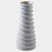 Global Views Cresta Gray Sand Vase