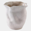 Global Views Duna White Sand Vase