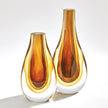 Global Views Amber Gradient Vase