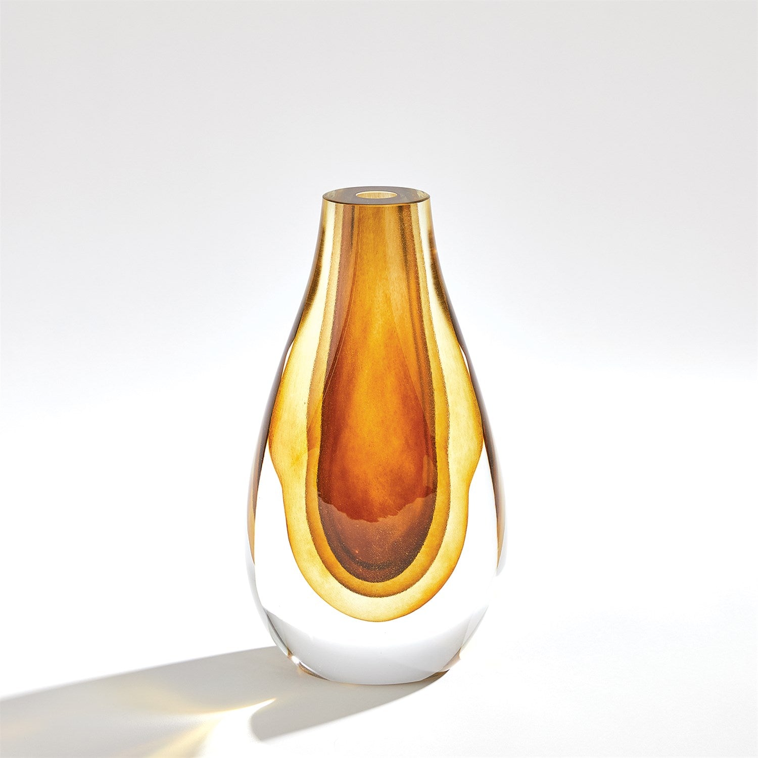 Global Views Amber Gradient Vase