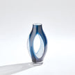 Global Views Night Blue Fly Through Vase