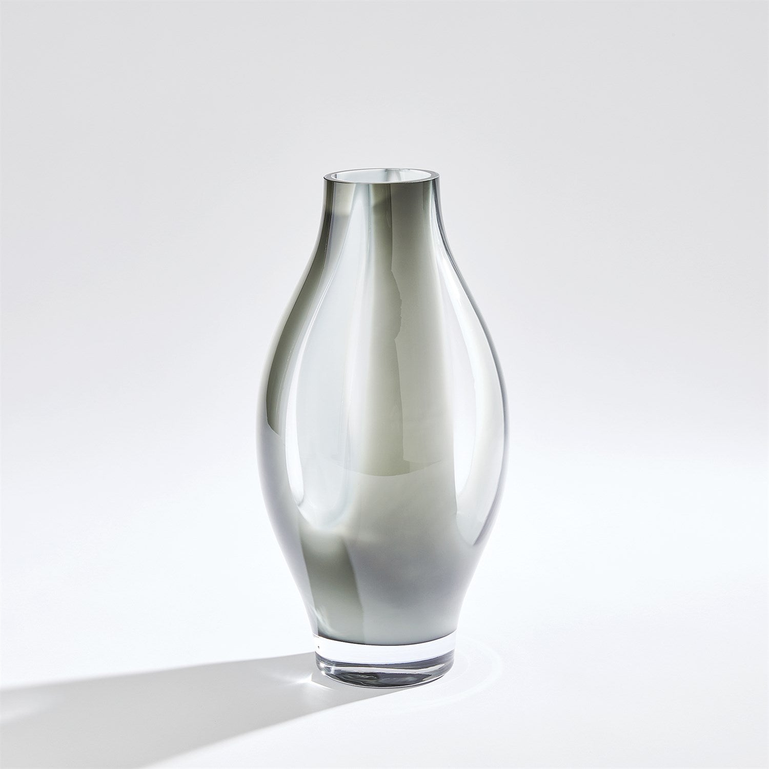Global Views Grey Fly Through Vase Clearance