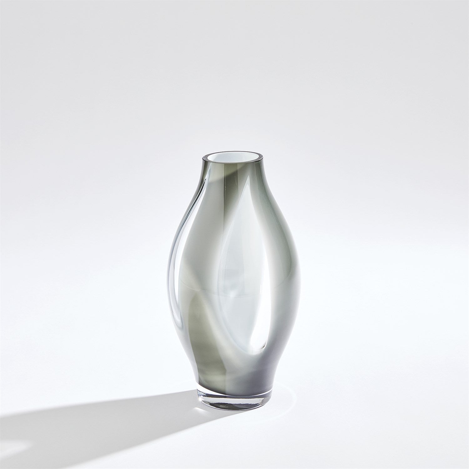 Global Views Grey Fly Through Vase Clearance