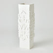 Global Views Matte White Totem Vase DSC