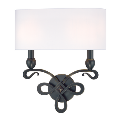 Hudson Valley Lighting Pawling 2 Light 14 inch Old Bronze Wall Sconce Wall Light Clearance