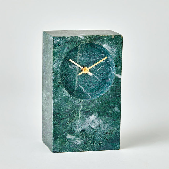 Global Views Marble Tower Clock