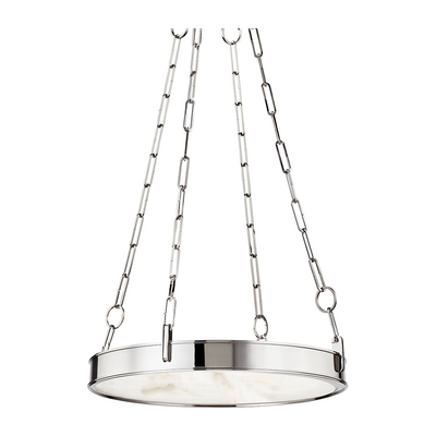 Hudson Valley Lighting Kirby 1 Light 20 inch Polished Nickel Chandelier Ceiling Light