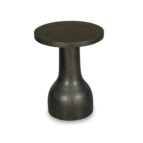 Magnussen Home Bosley Coffee Bean Round Accent Table