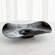 Global Views Black Wavy Edge Bowl