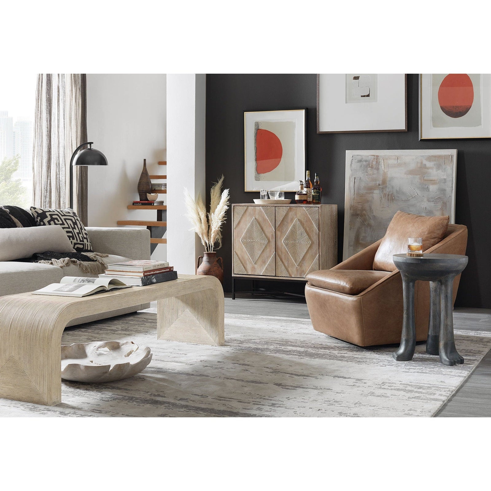 Hooker Furniture Commerce & Market Spot Table