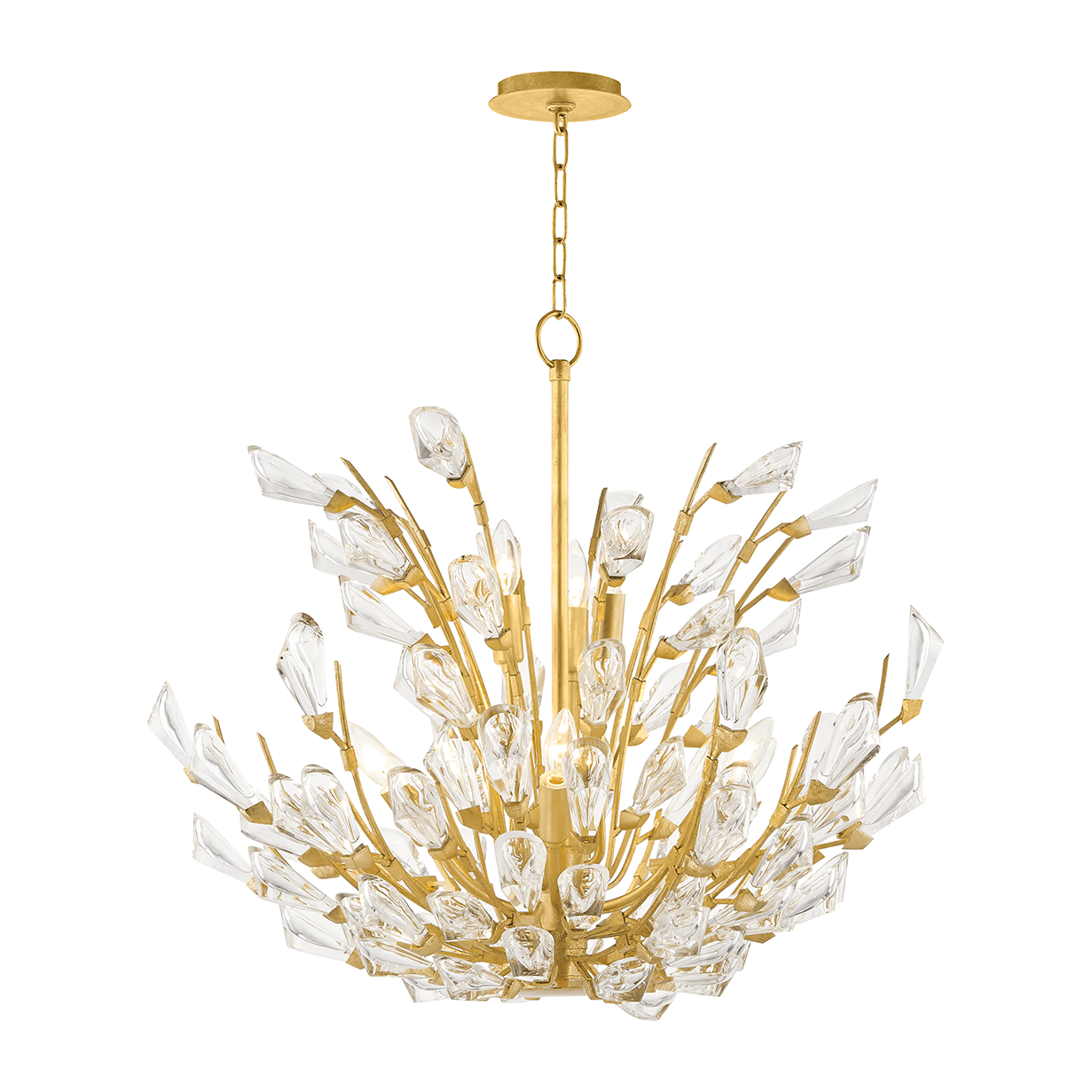 Hudson Valley Lighting Tulip 9 Light 27.75 inch Chandelier Ceiling Light