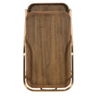Hooker Furniture Commerce and Market Walnut Wine and Bar Cart
