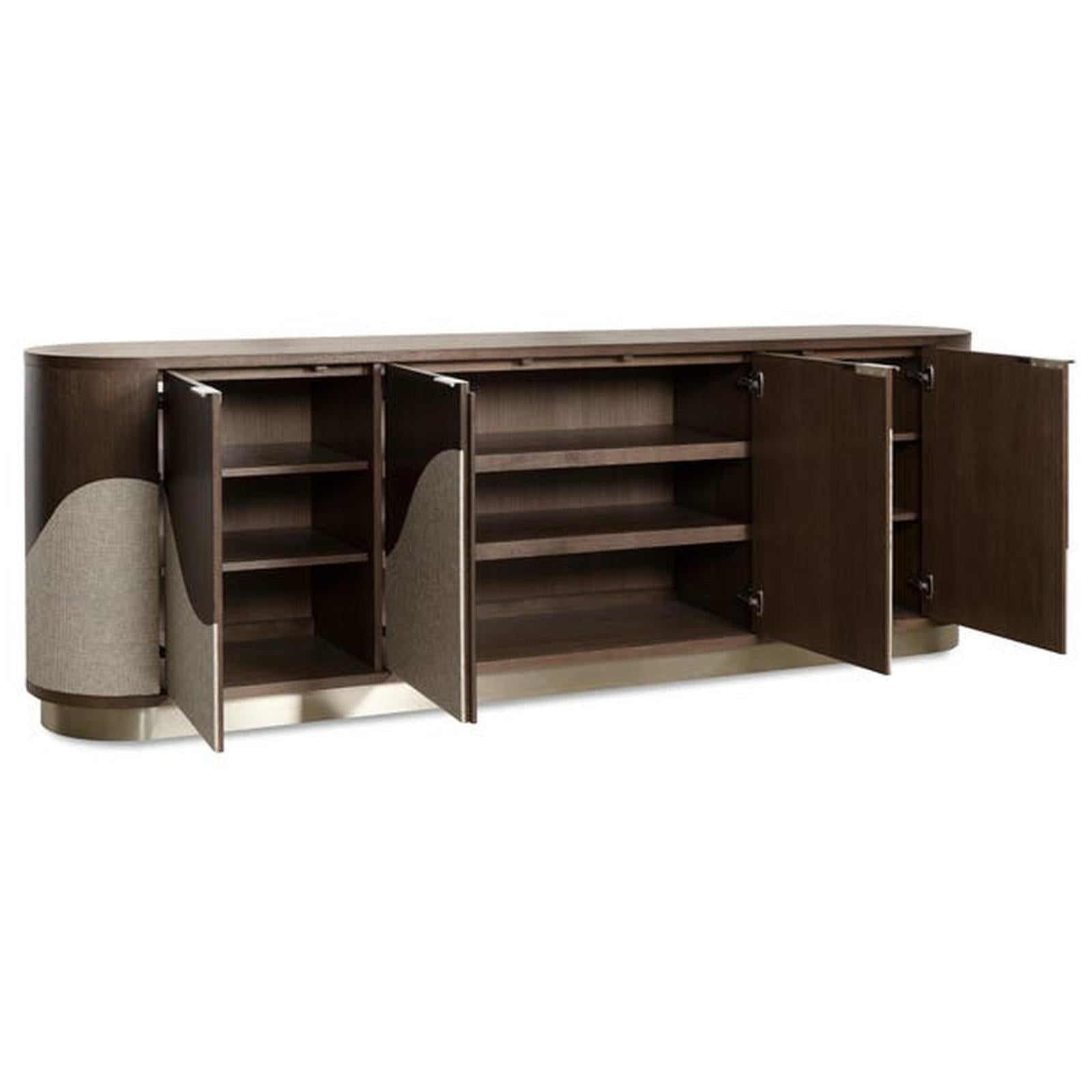 Hooker Furniture Commerce and Market Roll With It Four-Door Credenza