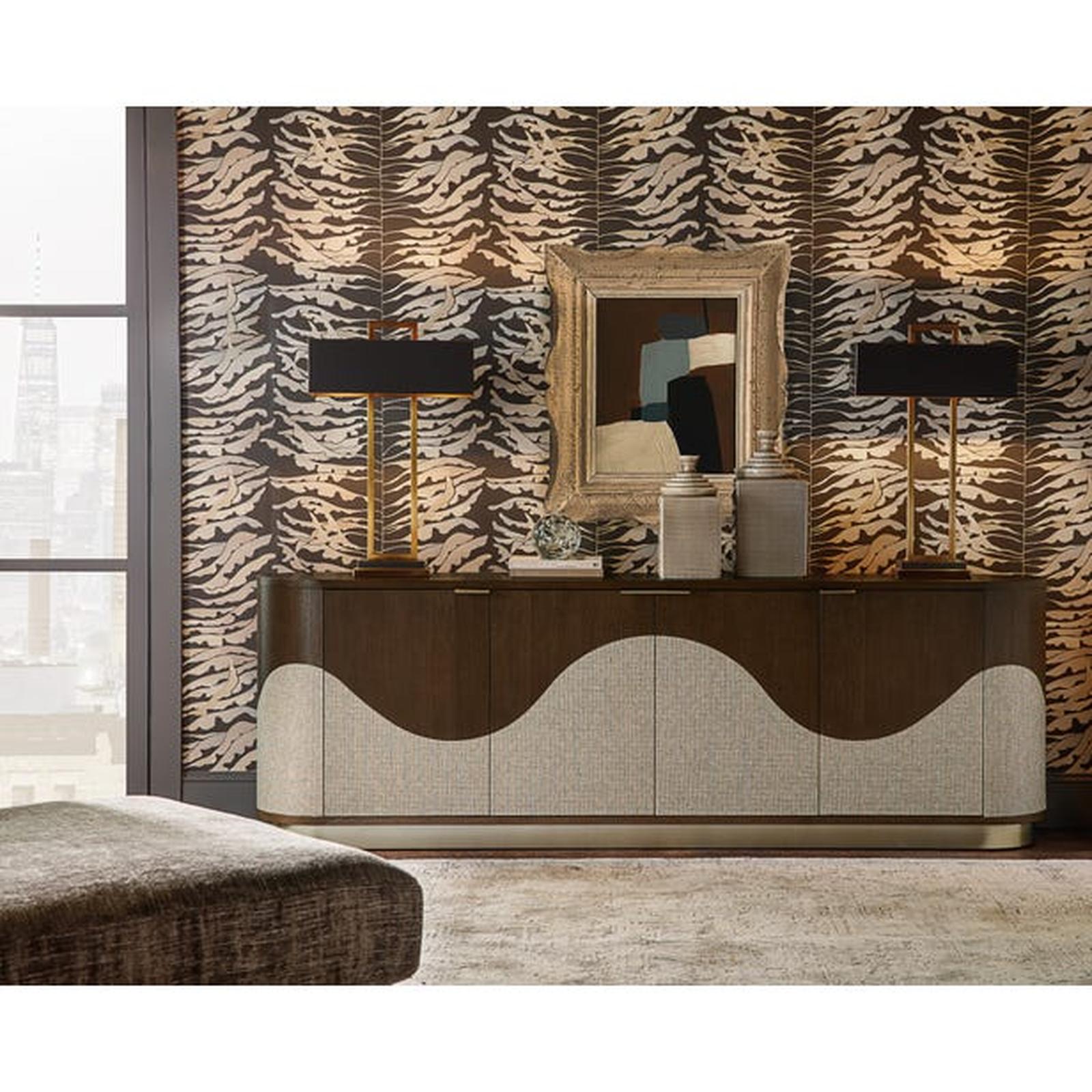 Hooker Furniture Commerce and Market Roll With It Four-Door Credenza