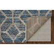 Feizy Mynka 39ICF Transitional Diamond in Blue/Ivory