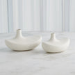 Global Views White Solis Vase