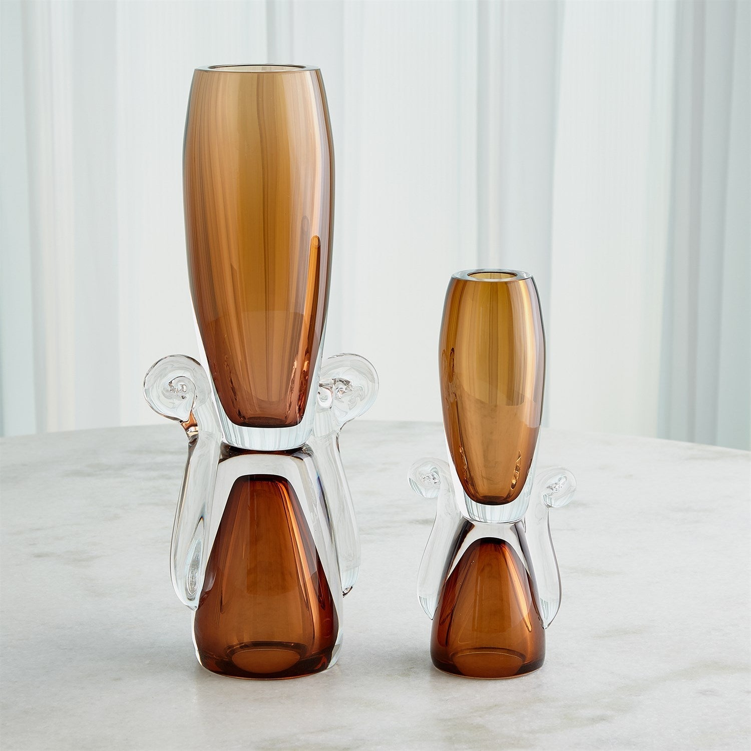 Global Views Amber Lydia Vase